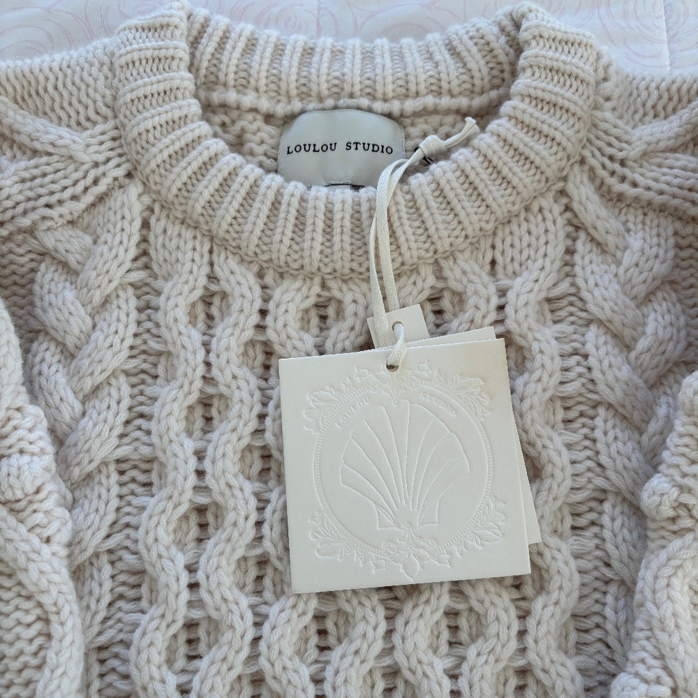 Lou Lou Studio Cable-knit Sweater